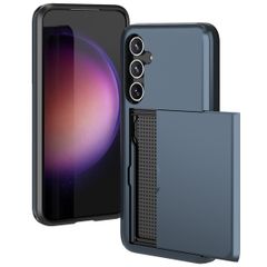 imoshion Backcover mit Kartenfach Samsung Galaxy S23 FE - Dunkelblau