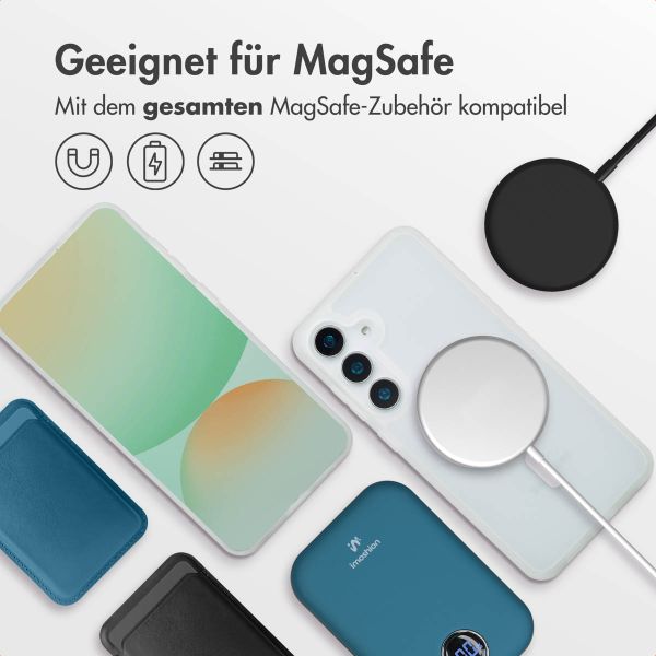 imoshion Color Guard Back Cover mit MagSafe für das Samsung Galaxy S25 Plus - Weiß