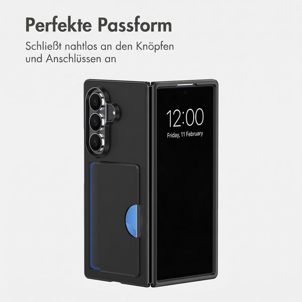 imoshion Backcover mit Kartenhalter Samsung Galaxy Z Fold 8 Ultra - Schwarz