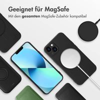 imoshion Color Back Cover mit MagSafe Apple iPhone 13 - Schwarz