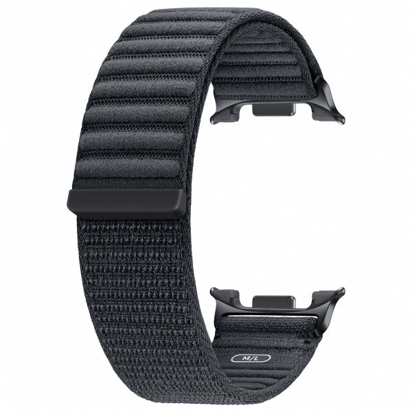 Samsung Original Fabric Armband für das  Samsung Galaxy Watch 8 (40/44mm) / Classic (46mm) - M/L - Graphite