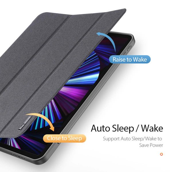 Dux Ducis Domo Klapphülle Apple iPad Pro 11 (2020) / iPad Pro 11 (2022) / Pro 11 (2021) - Schwarz