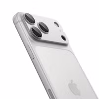 Spigen GLAStR EZ Fit Optik Kameraschutz für das Apple iPhone 17 Pro - Silver