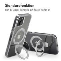 Accezz Ring Stand Backcover mit MagSafe Apple iPhone 14 - Transparent