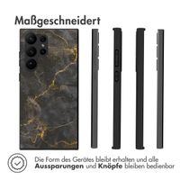 imoshion Design Hülle Samsung Galaxy S23 Ultra - Black Marble