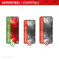 Displex Bildschirmschutzfolie Real Glass Full Cover Samsung Galaxy S23 FE