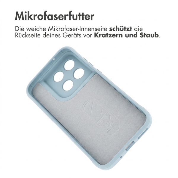 imoshion EasyGrip Backcover Motorola Moto G77 - Hellblau
