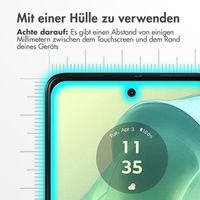 Accezz Screen Protector aus gehärtetem Glas Motorola Moto G04 / G24 / G24 Power
