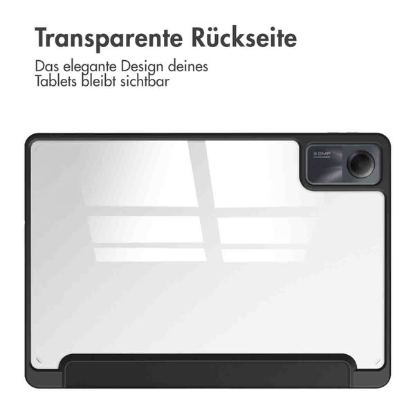 imoshion Trifold Hardcase Klapphülle Xiaomi Redmi Pad SE - Schwarz