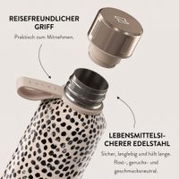 Burga Water Bottle - 500 ml - Almond Latte