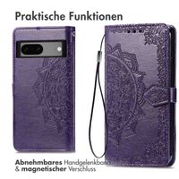 imoshion Mandala Klapphülle Google Pixel 7a - Violett