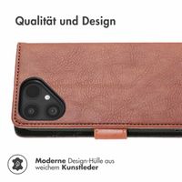 imoshion Luxuriöse Klapphülle Fairphone 6 - Braun