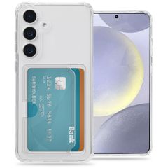 imoshion Soft Case Back Cover mit Kartenhalter Samsung Galaxy S25 Plus - Transparent