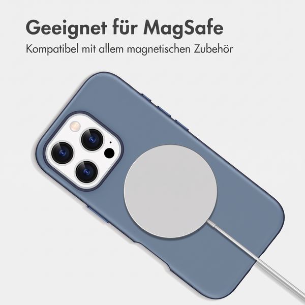 imoshion Color Backcover mit Thin MagSafe Ring Apple iPhone 16 Pro - Dunkelblau