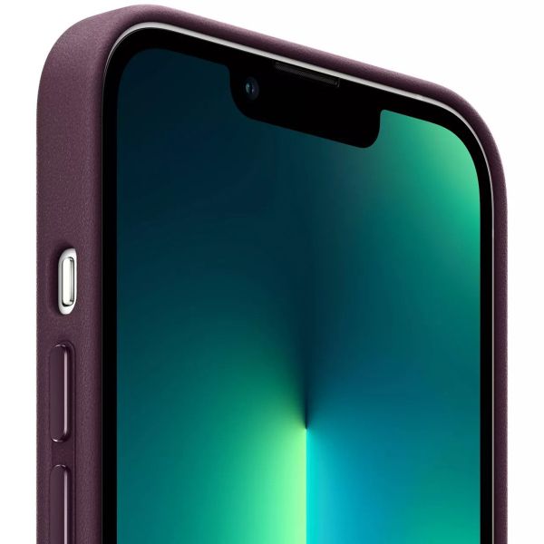 Apple Leder-Case MagSafe Apple iPhone 13 Pro - Dark Cherry