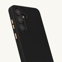 Selencia Rivièra Backcover mit MagSafe mit abnehmbaren Haken Samsung Galaxy S24 FE - Velvet Black