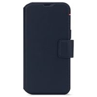 Decoded 2 in 1 Leather Klapphülle MagSafe für das iPhone 16 Pro - Navy