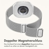 imoshion Mailändische Magnetarmband für Samsung Galaxy Watch Ultra 2 (2026) / Ultra (2024/2025) - Silber