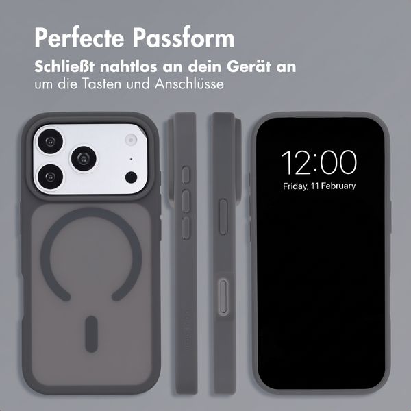 imoshion Color Guard Back Cover mit MagSafe Apple iPhone 18 Pro Max / 17 Pro Max - Grau