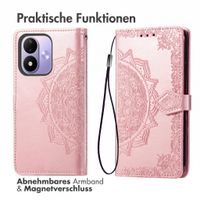 imoshion Mandala Klapphülle Xiaomi Redmi Note 17 (5G) - Rose Gold