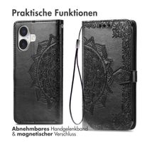 imoshion Mandala Klapphülle Apple iPhone 17 - Schwarz