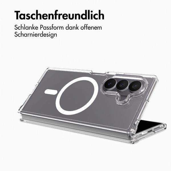 Accezz Xtreme Impact Backcover mit MagSafe Samsung Galaxy Z Fold 8 Ultra - Transparent