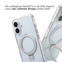 Accezz Ring Stand Backcover mit MagSafe Apple iPhone 17 - Transparent