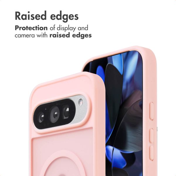 imoshion Color Guard Back Cover mit MagSafe Google Pixel 9 / 9 Pro / 10 / 10 Pro - Hellrosa