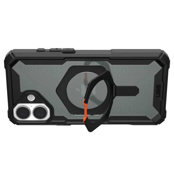 UAG Plasma XTE Back Cover MagSafe für das iPhone 16 Plus - Black / Orange