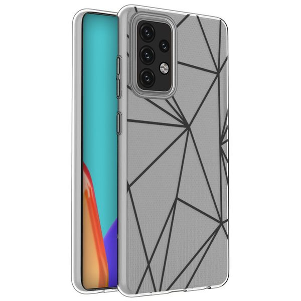 imoshion Design Hülle für das Samsung Galaxy A52(s) (5G/4G) - Graphic Cube