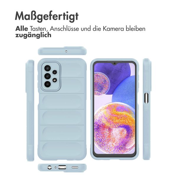 imoshion EasyGrip Back Cover für das Samsung Galaxy A23 (5G) - Hellblau