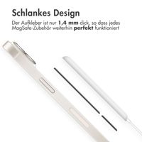 imoshion MagSafe-Aufkleber mit Installationshilfe - Schwarz