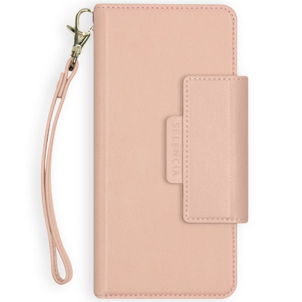 Selencia Klapphülle mit herausnehmbarem Backcover iPhone 13 Pro - Rosa