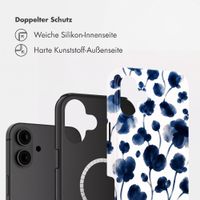 Selencia Vivid Rückabdeckung mit MagSafe Apple iPhone 16 - Midnight Blossom