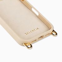 Selencia Rivièra Backcover mit MagSafe mit abnehmbaren Haken Apple iPhone 17 Pro Max - Milky Latte