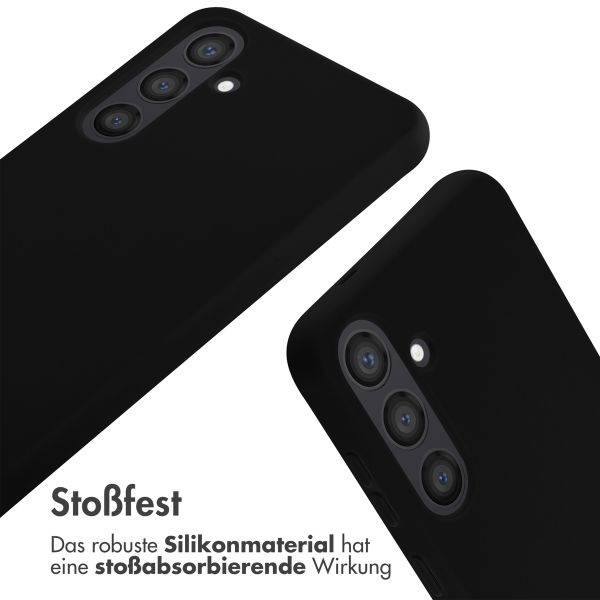 imoshion SilikonHülle mit Band Samsung Galaxy S24 Plus - Schwarz