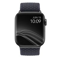 Uniq Aspen Geflochtenes Armband für das  Apple Watch Series 1 t/m 11 / SE / Ultra (44/45/46/49 mm) - Granite Grey