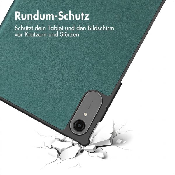 imoshion Trifold Klapphülle Lenovo Idea Tab Pro Gen 2 - Dunkelgrün