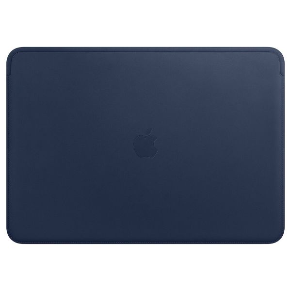 Apple Leather Sleeve für das MacBook 15 Zoll - Midnight Blue