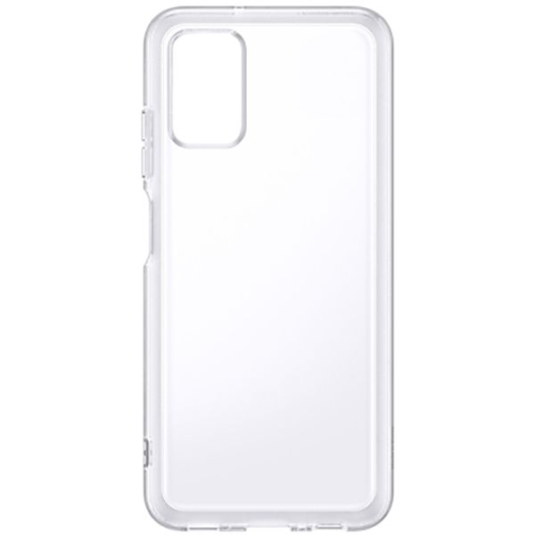 Samsung Original Silicone Clear Cover für das Galaxy A03s - Transparent