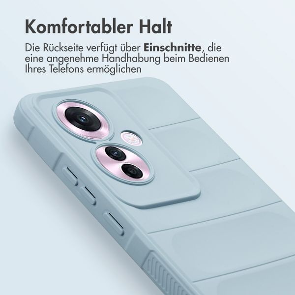 imoshion EasyGrip Backcover für das Oppo Reno 11 F - Hellblau