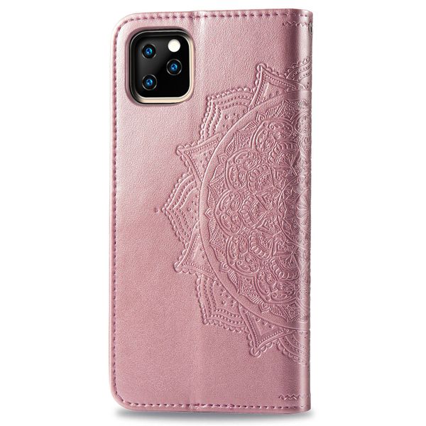 Mandala Klapphülle Rosa Apple iPhone 11 Pro
