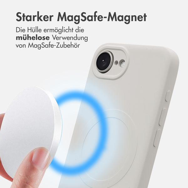 imoshion Color Back Cover mit MagSafe Apple iPhone 16e - Beige