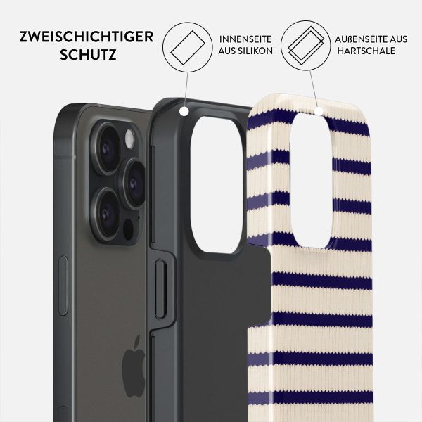 Burga Tough Back Cover für das iPhone 15 Pro - Old Money