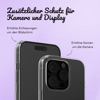 Personalisierte Hülle mit Buchstaben iPhone 16 Pro - Transparent