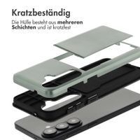 imoshion Backcover mit Kartenfach Samsung Galaxy S26 Plus - Grün