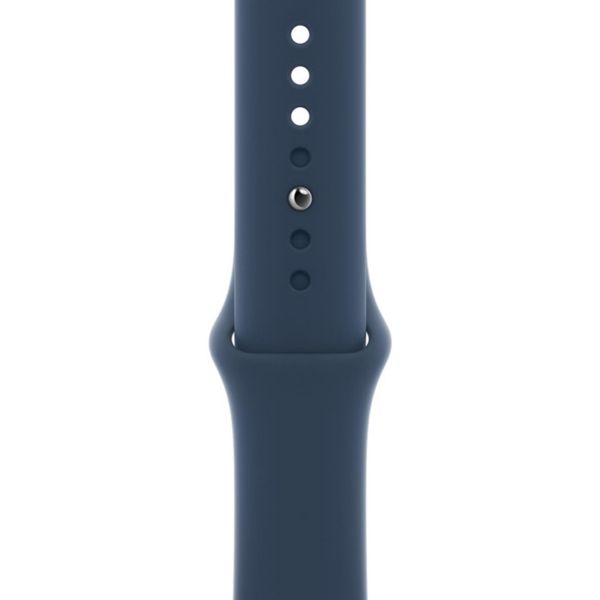Apple Sport Armband für das  Apple Watch Series 1 t/m 9 / SE (38/40/41 mm) | Series 10 / 11 (42 mm) - Abyss Blue