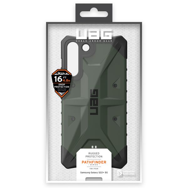 UAG Pathfinder Case für das Samsung Galaxy S22 Plus - Olive Drab