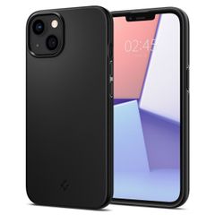 Spigen Thin Fit™ Hardcase für das iPhone 13 - Schwarz