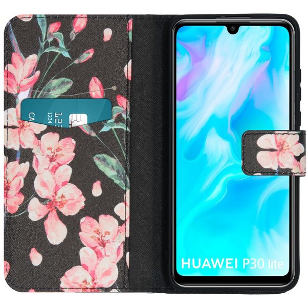 imoshion Design TPU Klapphülle Huawei P30 Lite